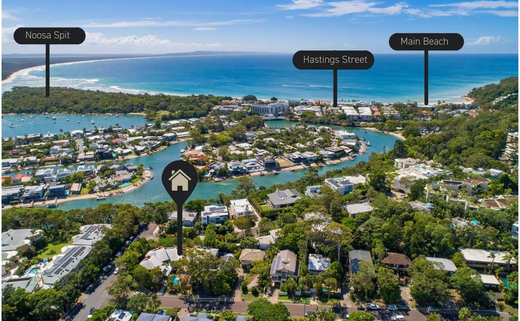 Noosa Private Sanctuary, Walking Distance To Beach 0*, Noosa Heads